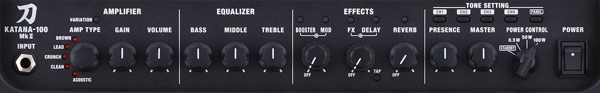 Boss Katana 100 MkII - 100-watt 1x12 Guitar Combo Amp