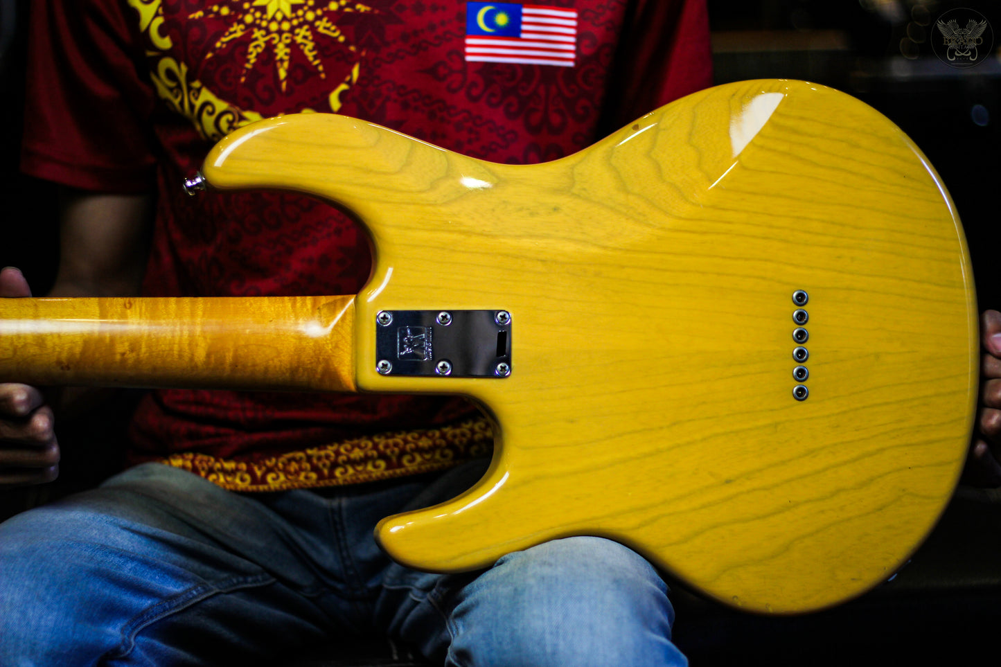 *RARE* 1990 MUSICMAN SILHOUETTE "SPECIAL" MAPLE HSH MADE IN USA (USED)