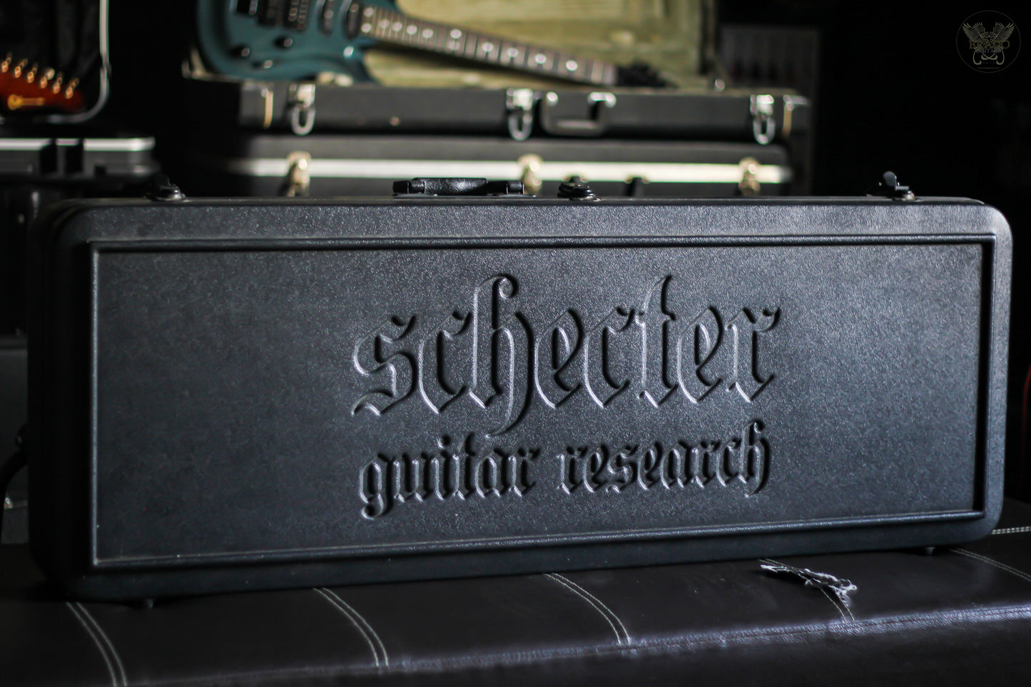 SCHECTER BLACKJACK ATX C-7 AGED WHITE w SCHECTER HARDCASE MADE IN KOREA (USED)