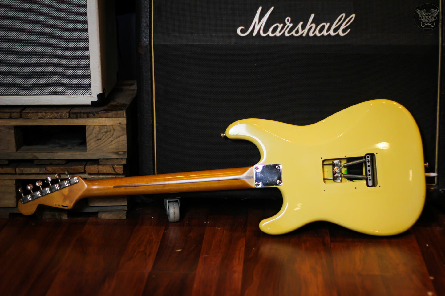 **RARE** 1989 FENDER USA YNGWIE MALMSTEEN STRATOCASTER-1ST SERIES YJM SIGNATURE GUITAR MADE IN USA (USED)