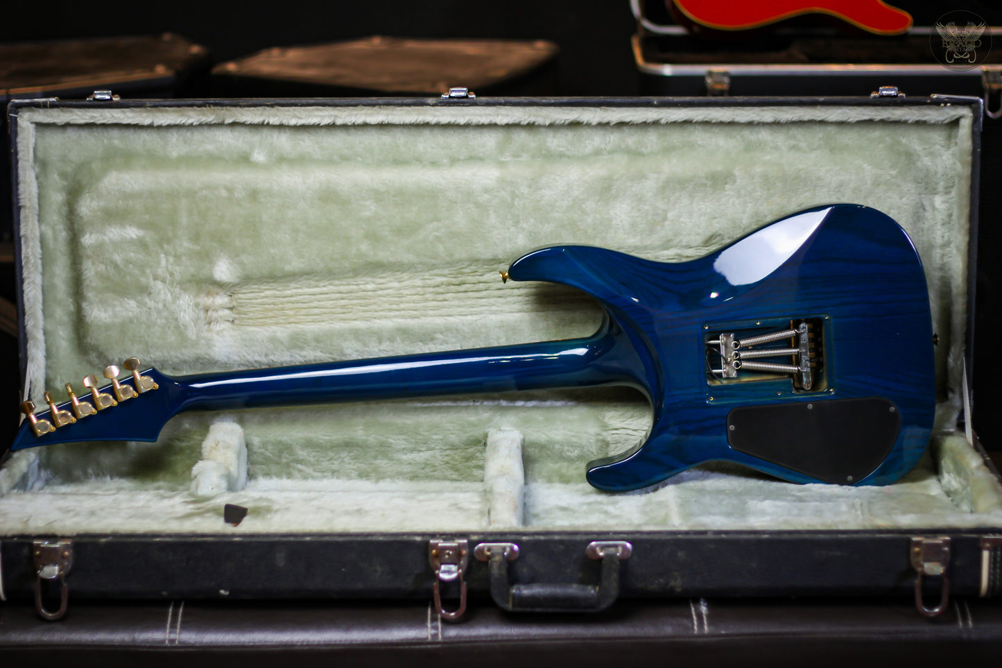 **RARE** 1990 GROVER JACKSON SOLOIST SSH TRANS BLUE MADE IN JAPAN (USED)