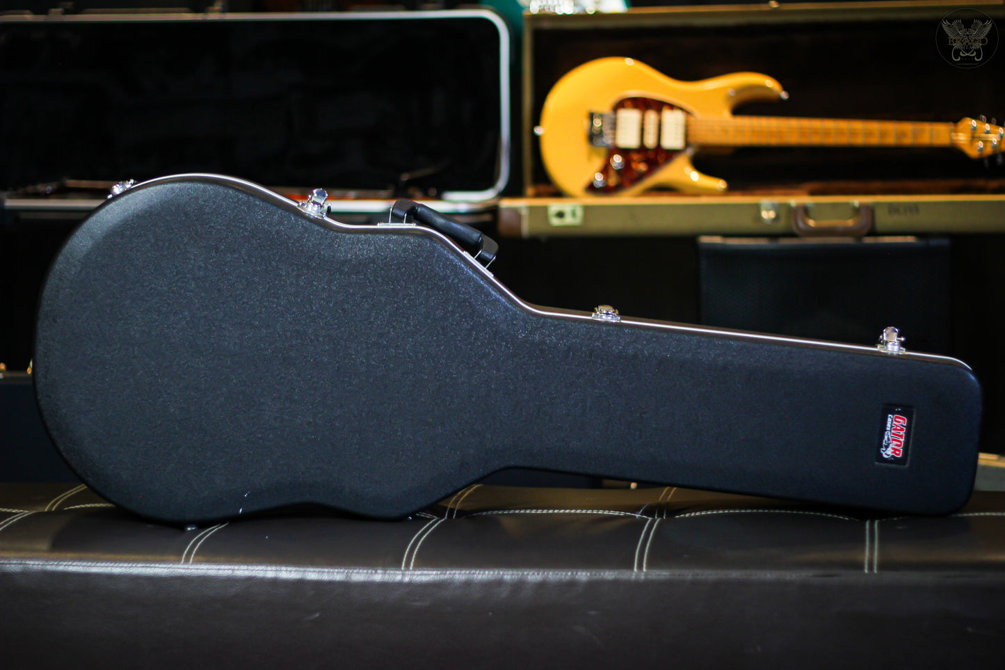 LTD EC-1000 VB DELUXE VINTAGE BLACK w GATOR HARDCASE MADE IN KOREA (USED)