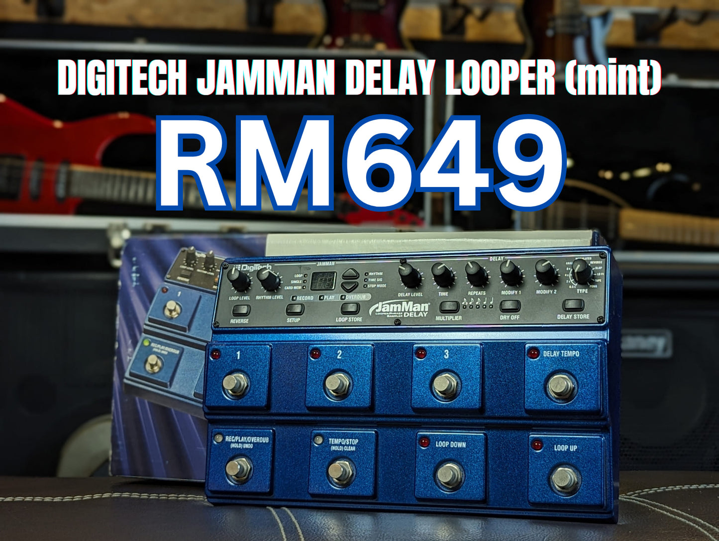 DigiTech JamMan Delay Looper (mint)