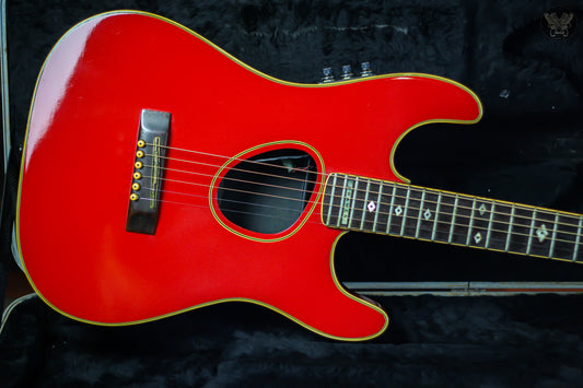 **SUPER RARE** 1986-87 KRAMER FERRINGTON KFS-1 DIAMOND INLAY VERSION ACOUSTIC ELECTRIC GUITAR MADE IN KOREA (USED)