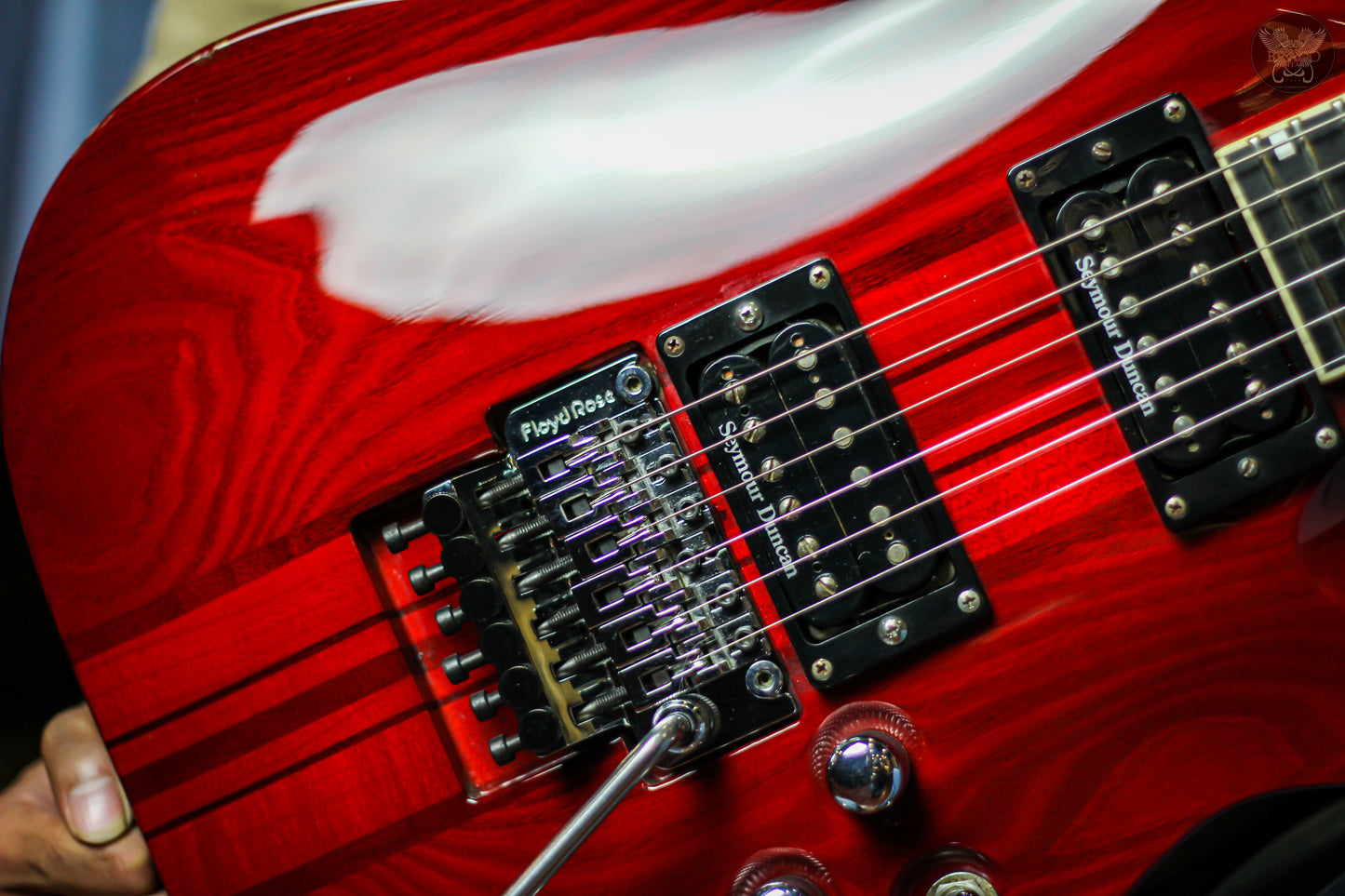2000 EDWARDS E-HR-120D SEE THRU RED MADE IN JAPAN (USED)