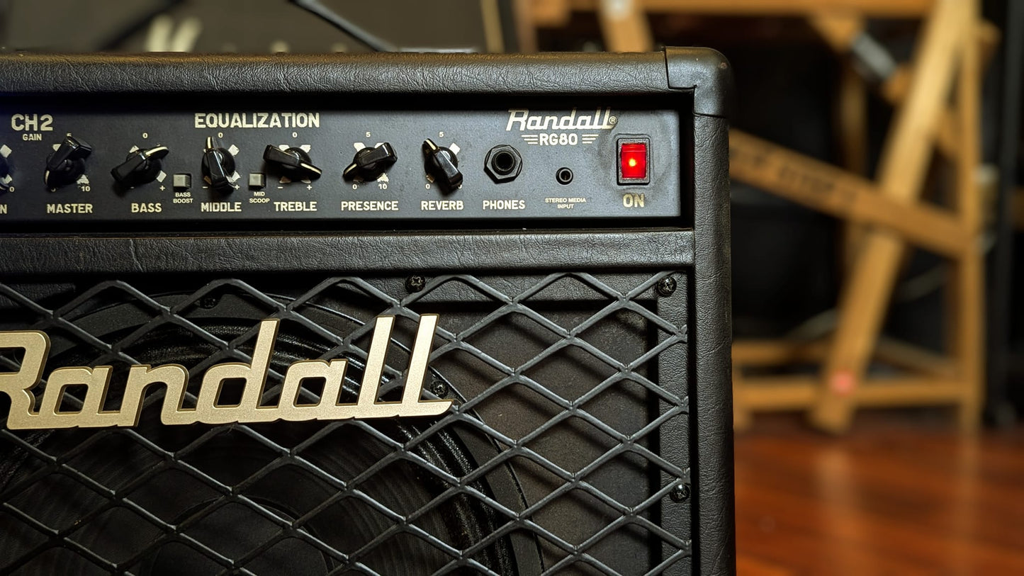 RANDALL RG80E 80WATT 1X12" GUITAR COMBO (USED)