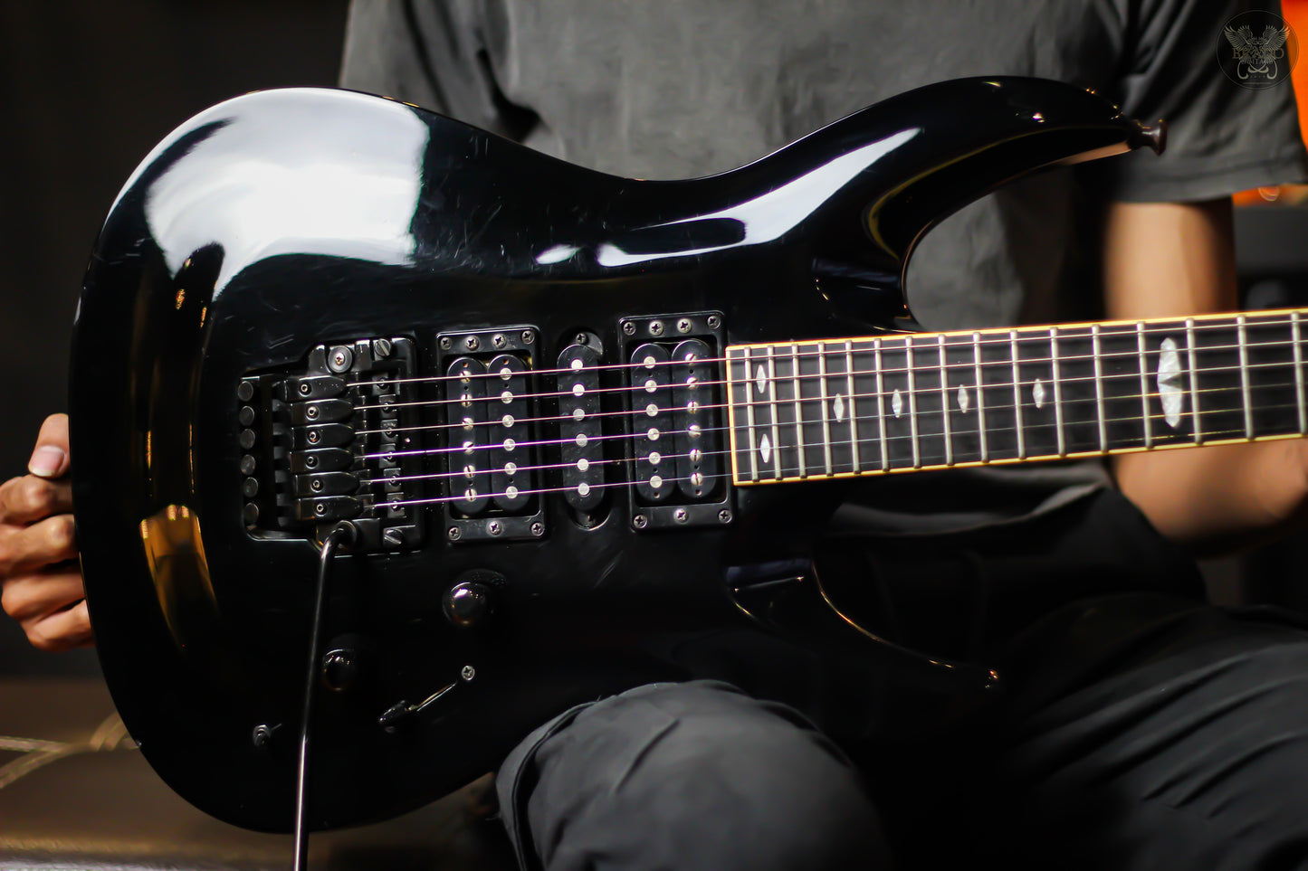 **RARE** 1990 YAMAHA RGX CUSTOM BLACK (USED)