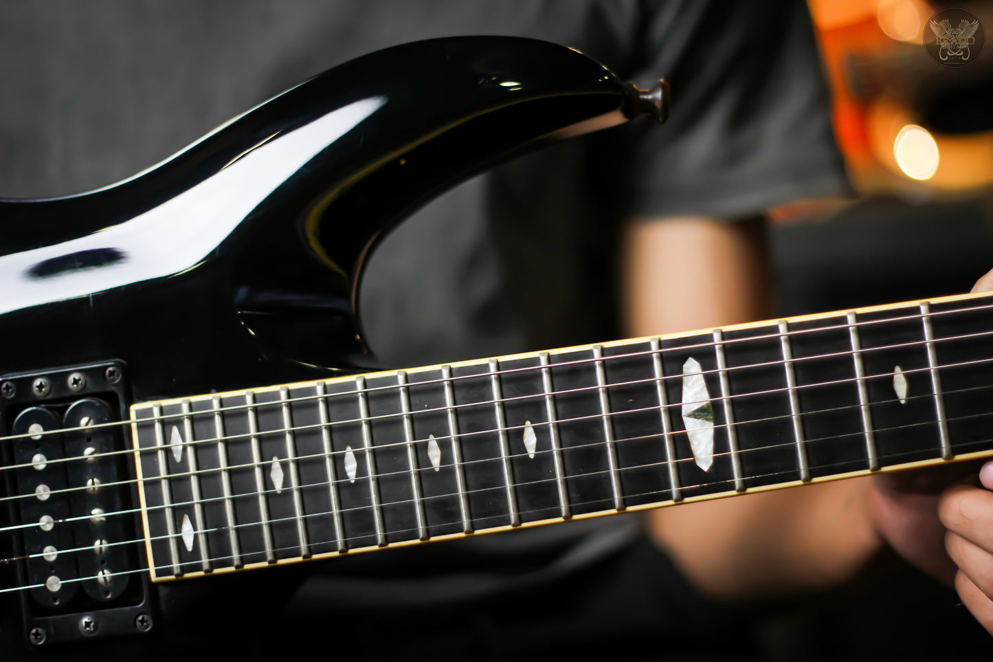**RARE** 1990 YAMAHA RGX CUSTOM BLACK (USED)