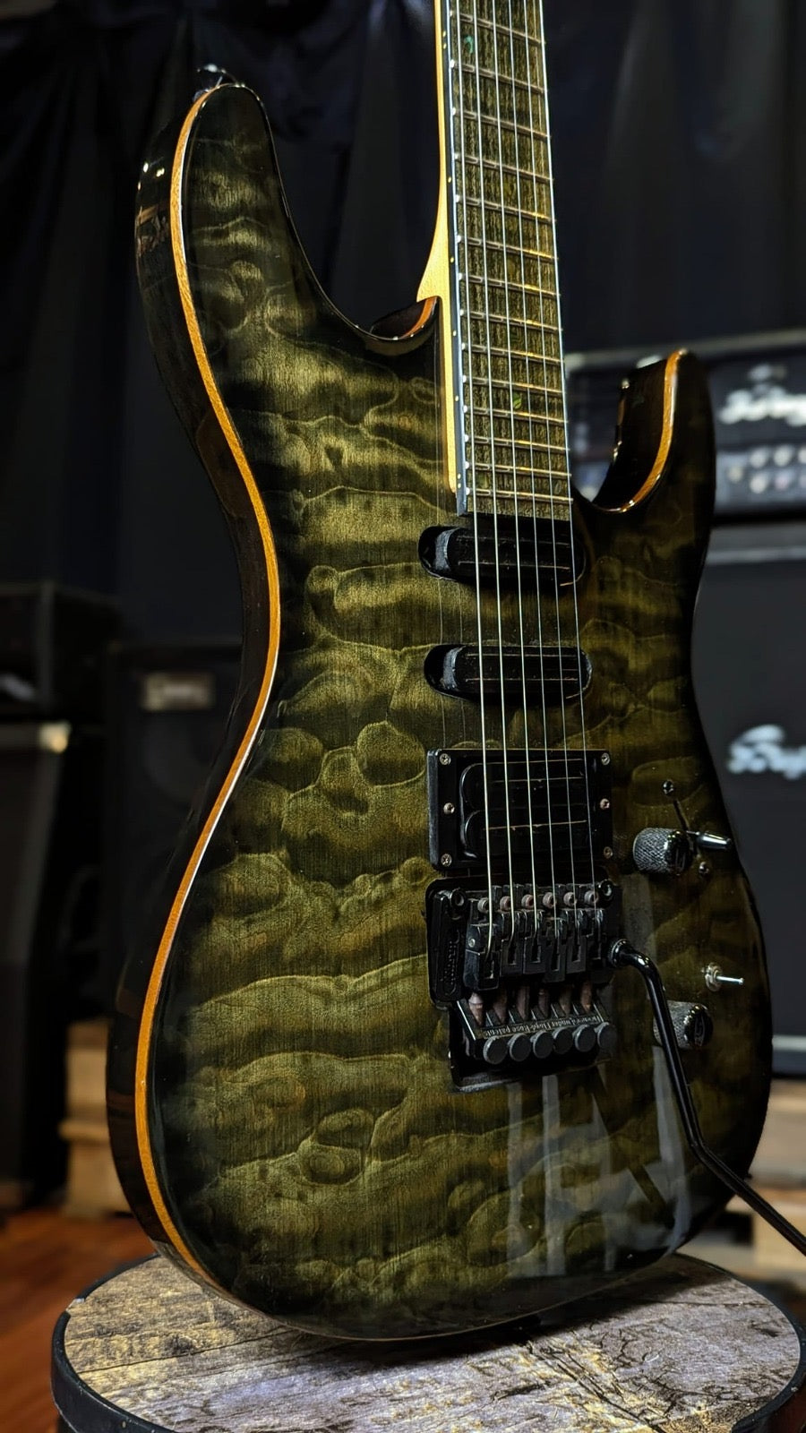 Custom guitar by customshopparts with Gibson Schaller Made In Germany (used)