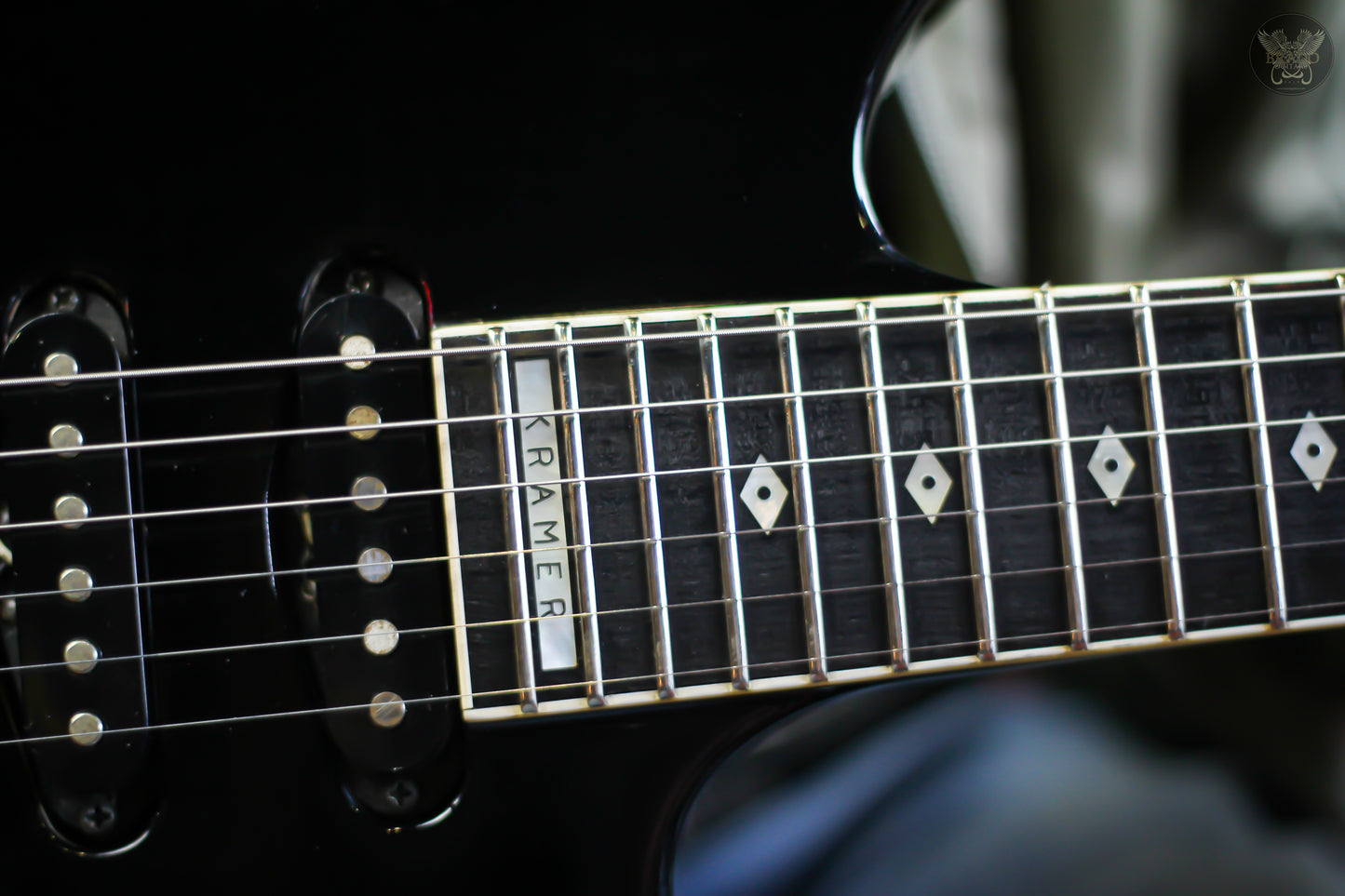 **RARE** 1988 KRAMER BLUES-BREAKER 512 BLACK MADE IN JAPAN (USED)