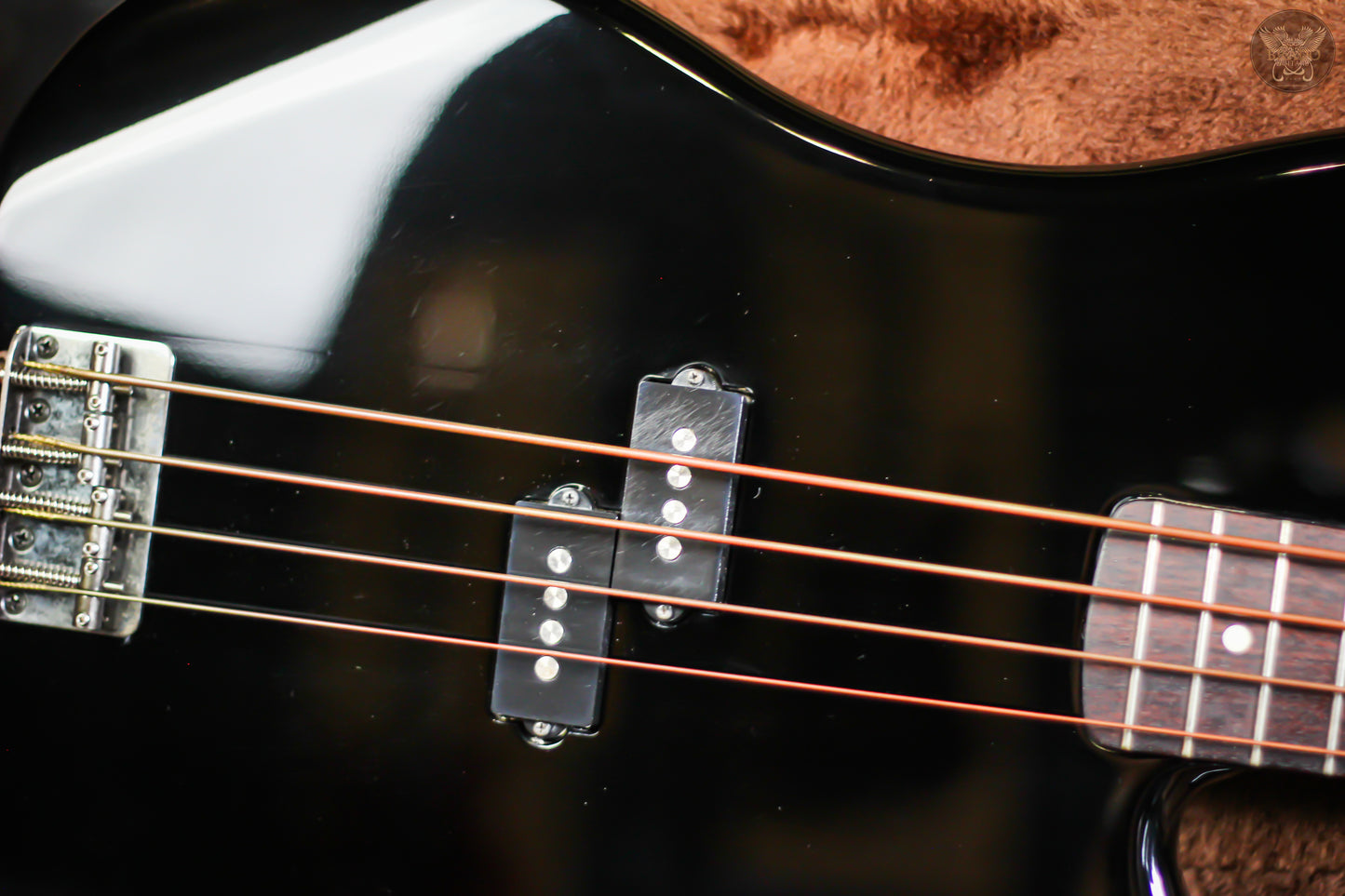 **RARE** 04-05 FENDER JAPAN PRECISION BASS '62 PB62-72AB "ALL BLACK" CRAFTED IN JAPAN (USED)
