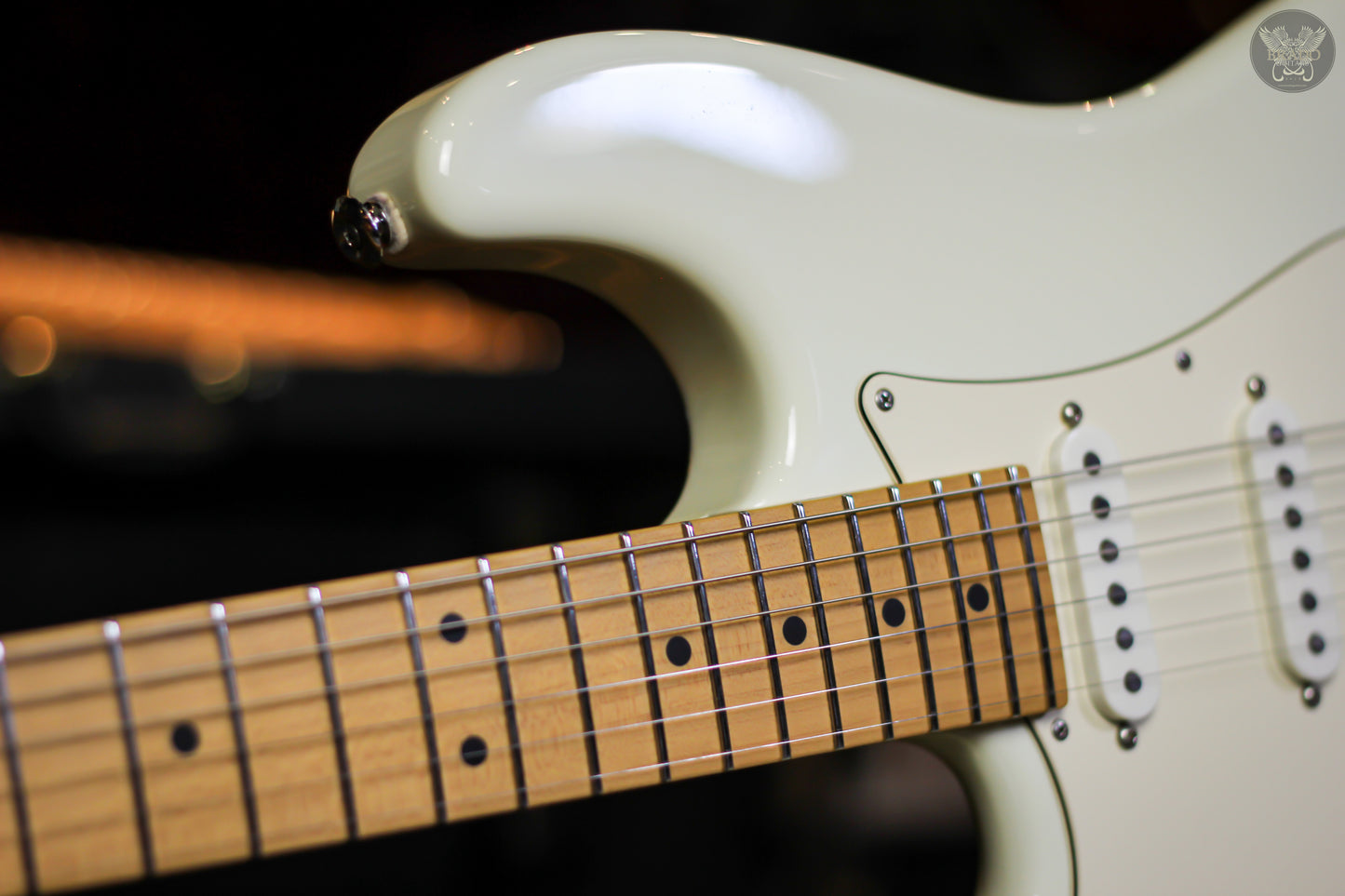**PRICE DROP!** SUHR CLASSIC PRO HSS LEFTHANDED OLYMPIC WHITE MADE IN USA (MINT)