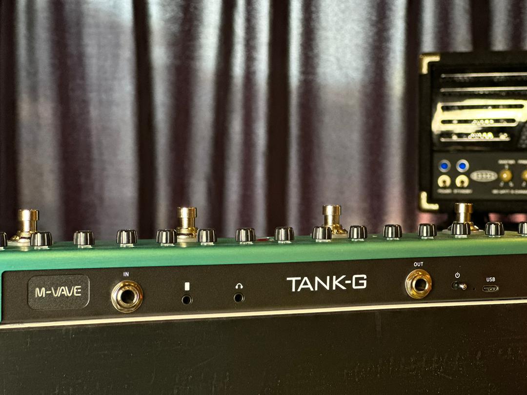 M-VAVE Tank-G Rechargeable Guitar Multi Effects Pedal