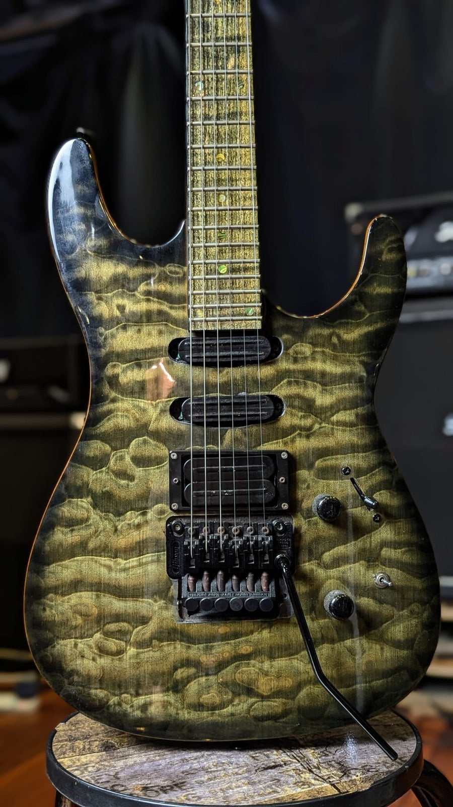 Custom guitar by customshopparts with Gibson Schaller Made In Germany (used)