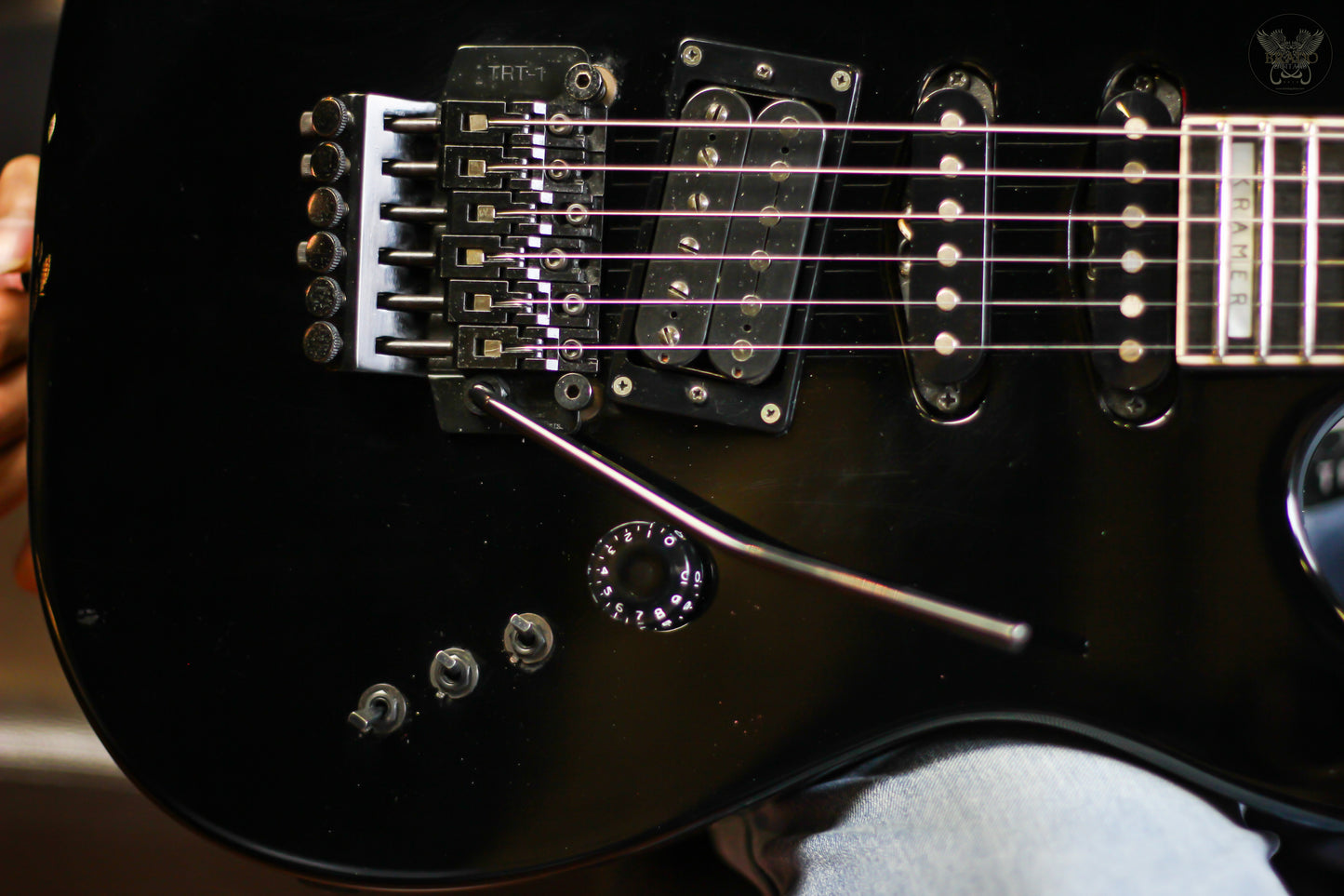 **RARE** 1988 KRAMER BLUES-BREAKER 512 BLACK MADE IN JAPAN (USED)