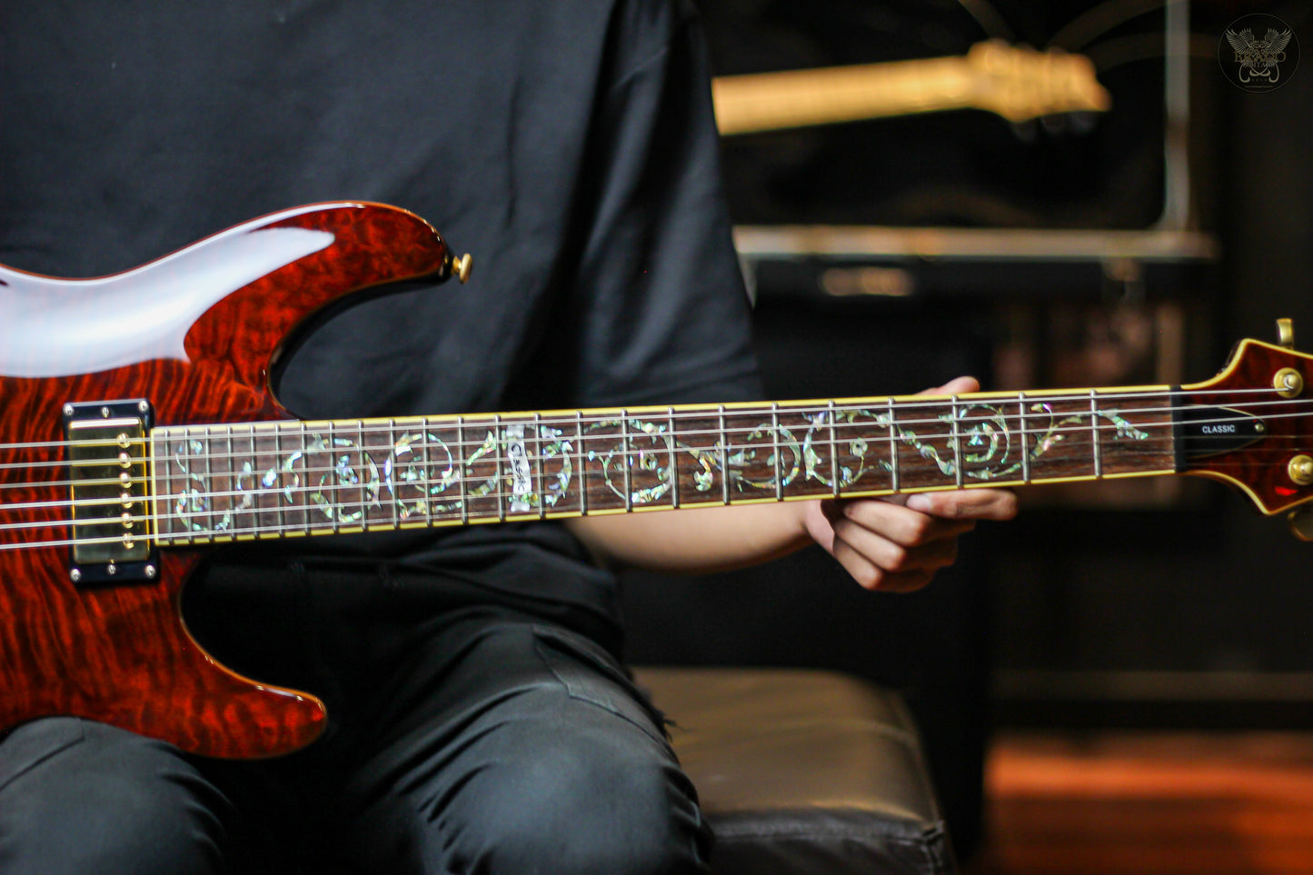 2008 SCHECTER C-1 CLASSIC ANTIQUE AMBER MADE IN KOREA (USED)