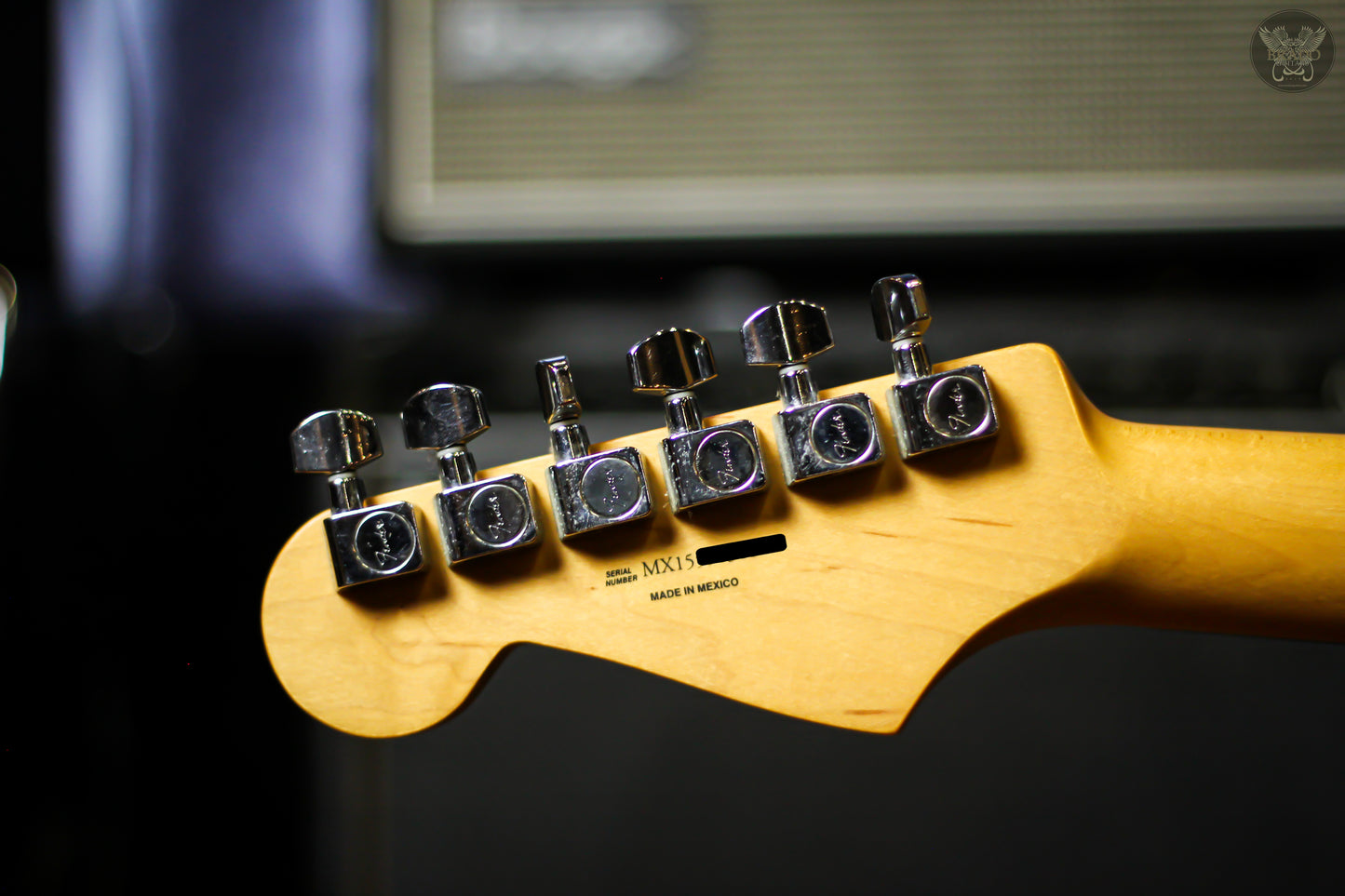 2015 FENDER STANDARD STRATOCASTER HSS w FLOYD ROSE OLYMPIC WHITE MADE IN MEXICO (USED)