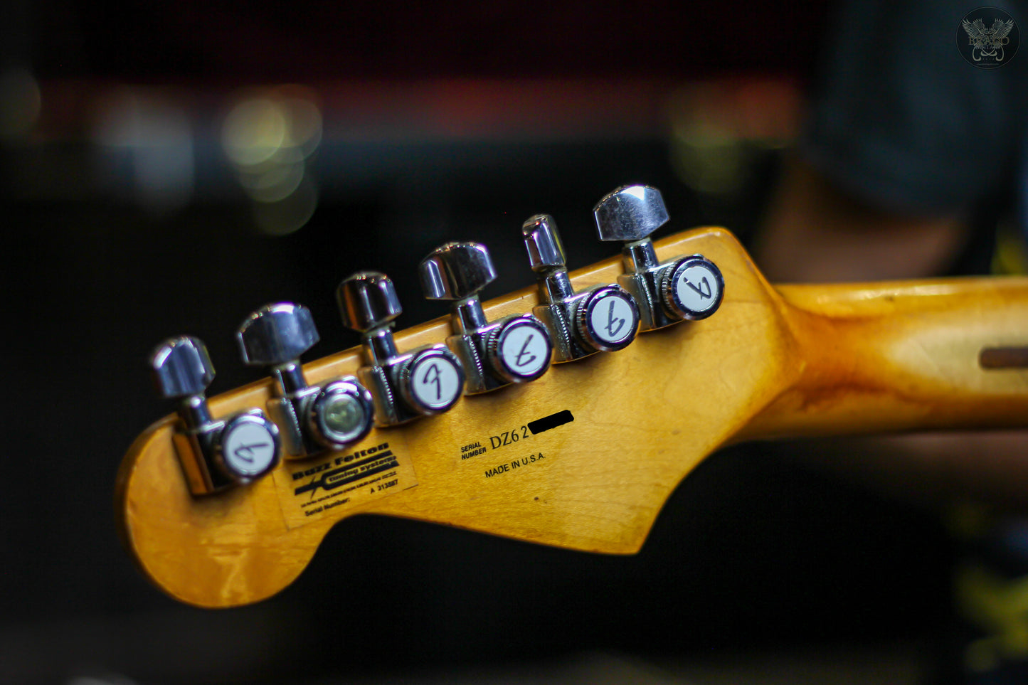 2007 FENDER AMERICAN DELUXE STRATOCASTER® "V" NECK CANDY APPLE RED MADE IN USA (USED- HEAVY MODS)
