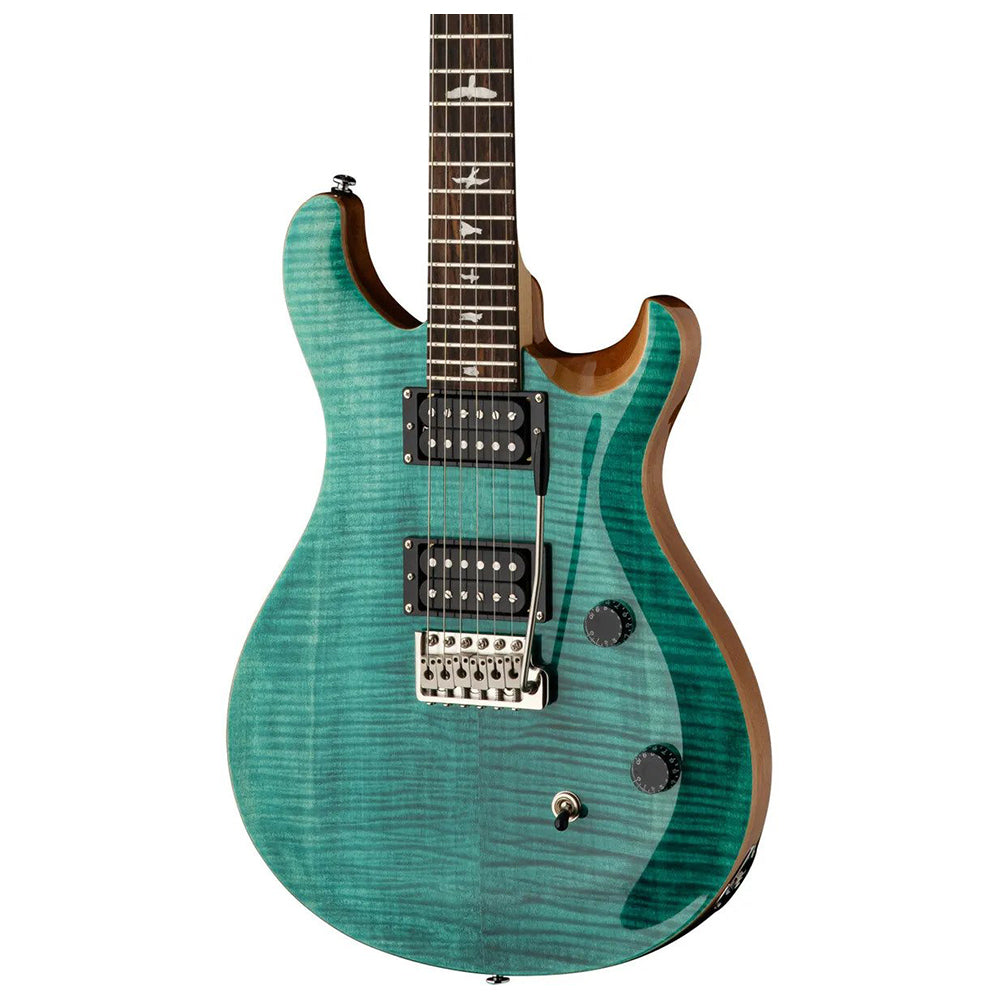 PRS SE CE24 Electric Guitar w/Bag, Turquoise with PRS gig bag