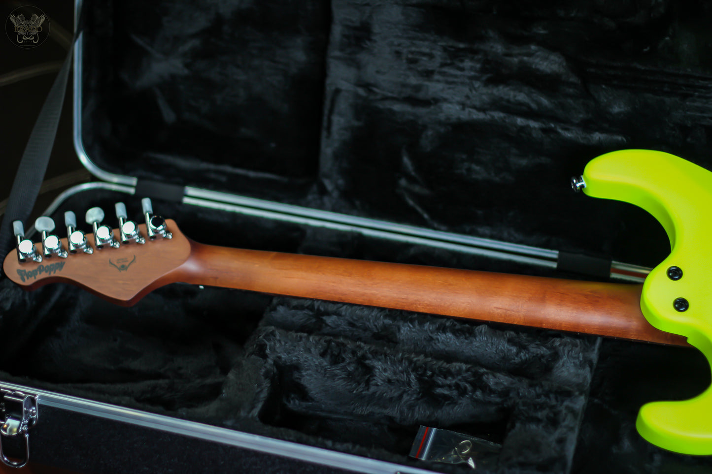 **RARE** HILCS LIMITED EDITION ANDY FLOP POPPY SIGNATURE TONE BREAKER #4 LUMINOUS YELLOW w HARDCASE HANDCRAFTED IN MALAYSIA (NEW)