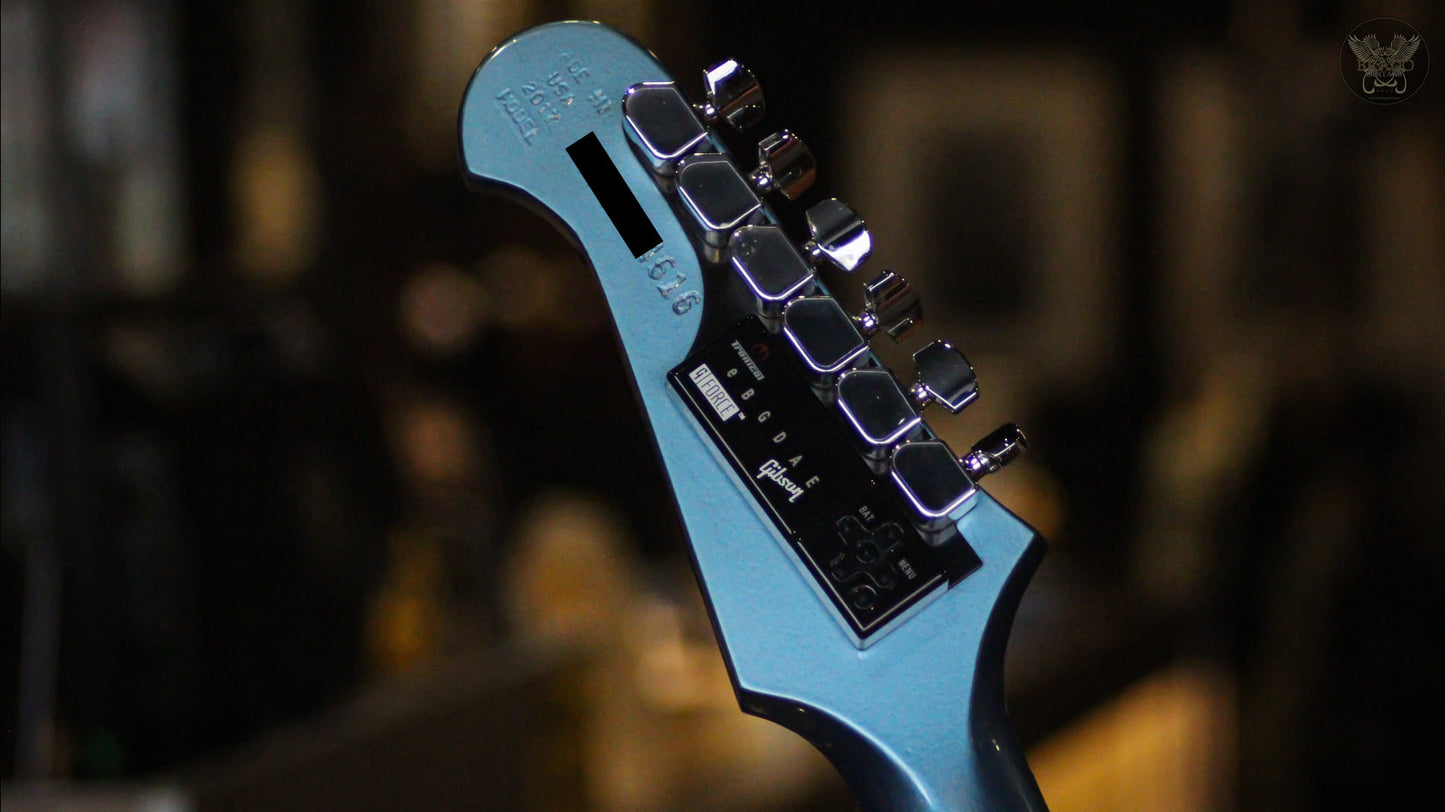 GIBSON FIREBIRD STUDIO HP HIGH PERFORMANCE PELHAM BLUE (NOS)