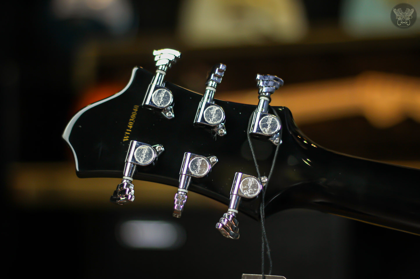 HAGSTROM ULTRA SWEDE BLACK GLOSS (NEW)