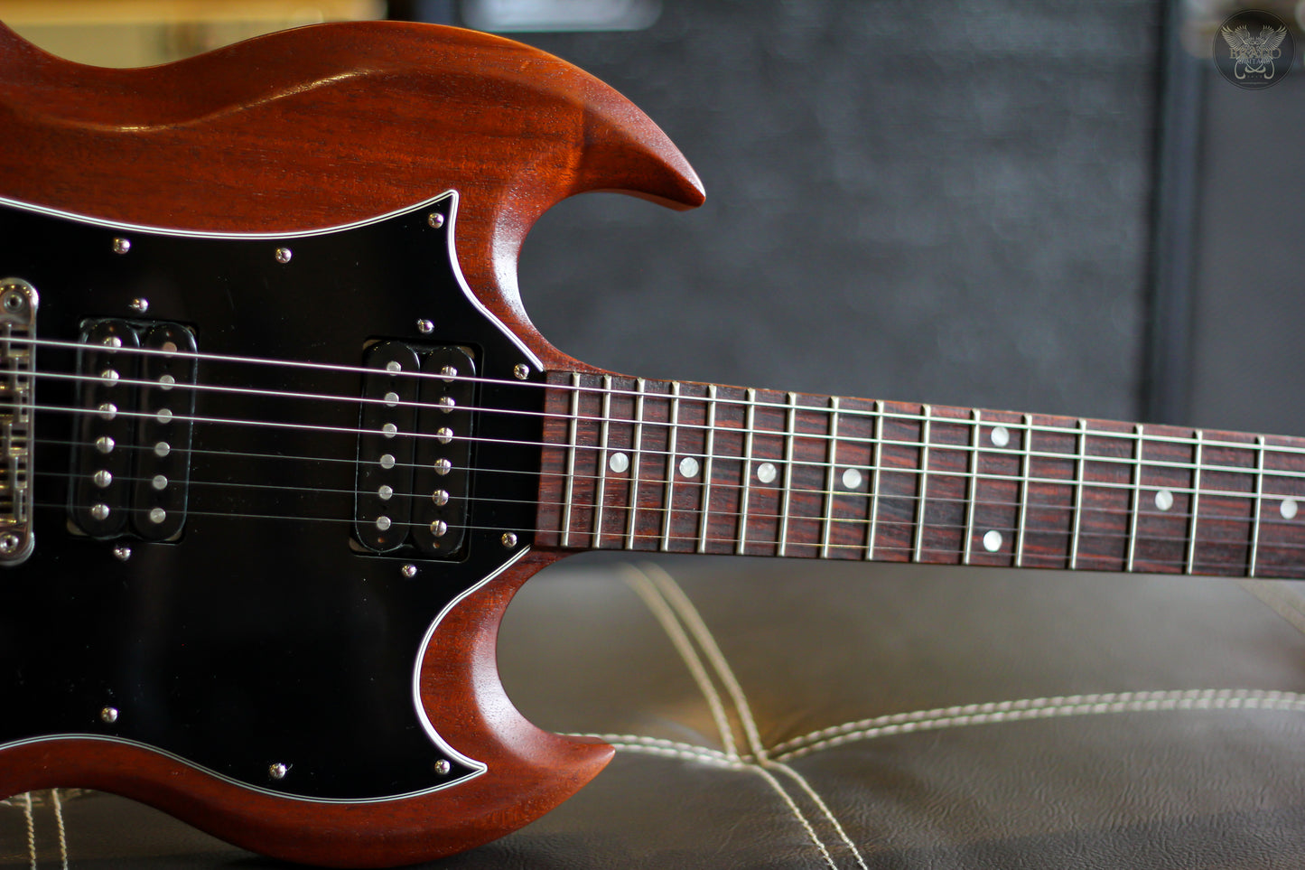 2018 GIBSON SG FADED WORN BOURBON w GIBSON ASSFCASE PREMIUM SOFT CASE MADE IN USA (MINT)