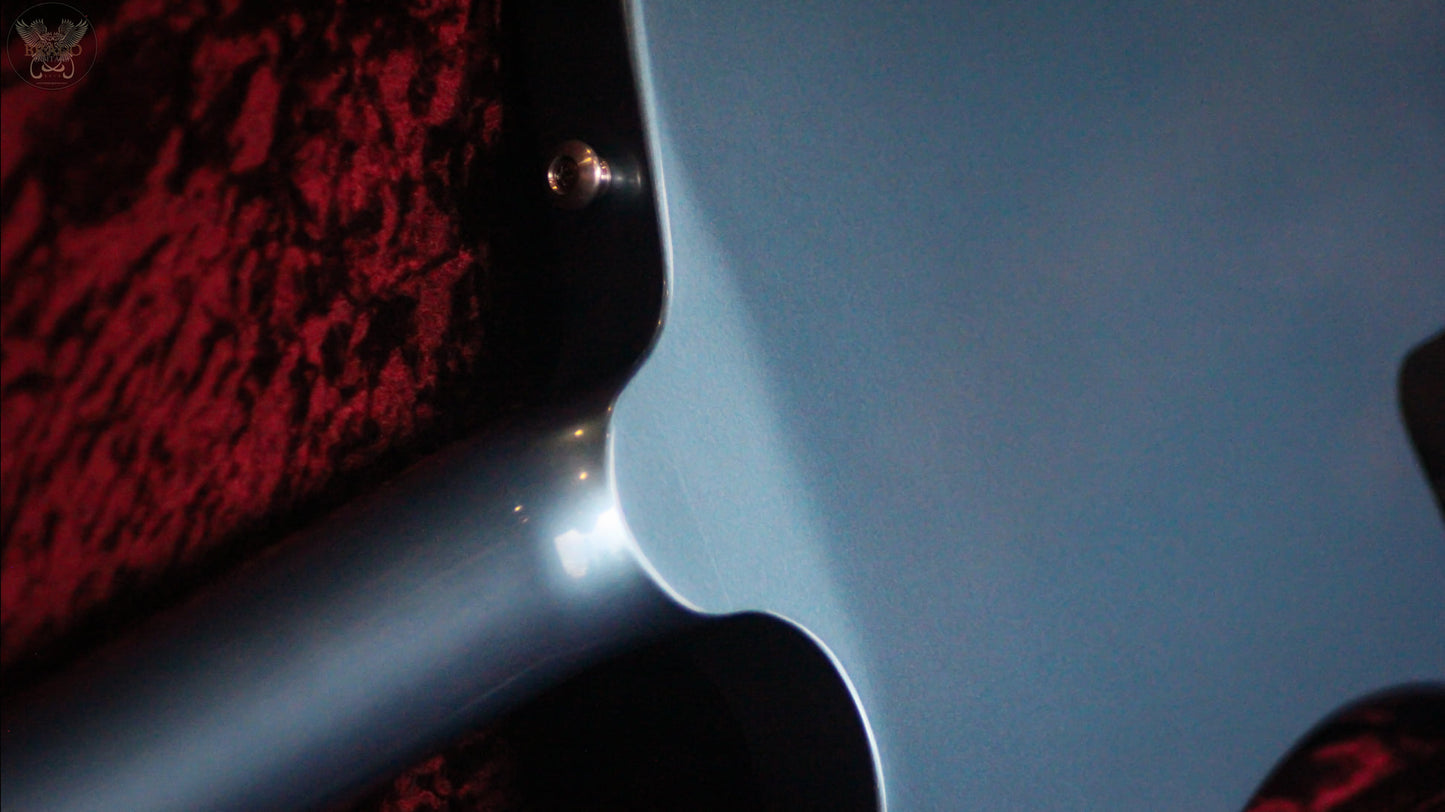 GIBSON FIREBIRD STUDIO HP HIGH PERFORMANCE PELHAM BLUE (NOS)