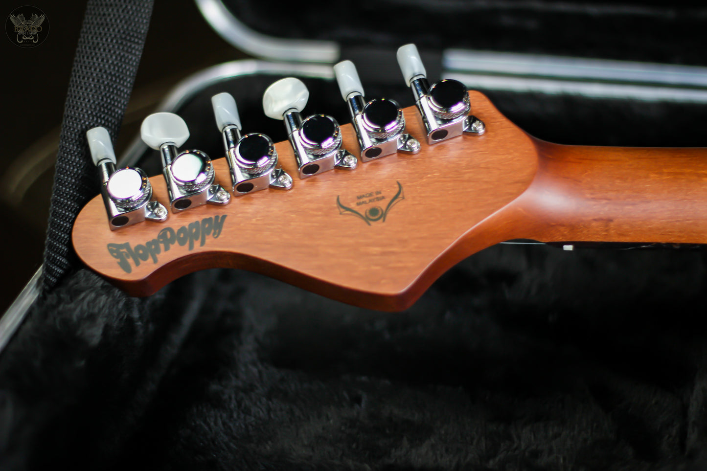 **RARE** HILCS LIMITED EDITION ANDY FLOP POPPY SIGNATURE TONE BREAKER #4 LUMINOUS YELLOW w HARDCASE HANDCRAFTED IN MALAYSIA (NEW)