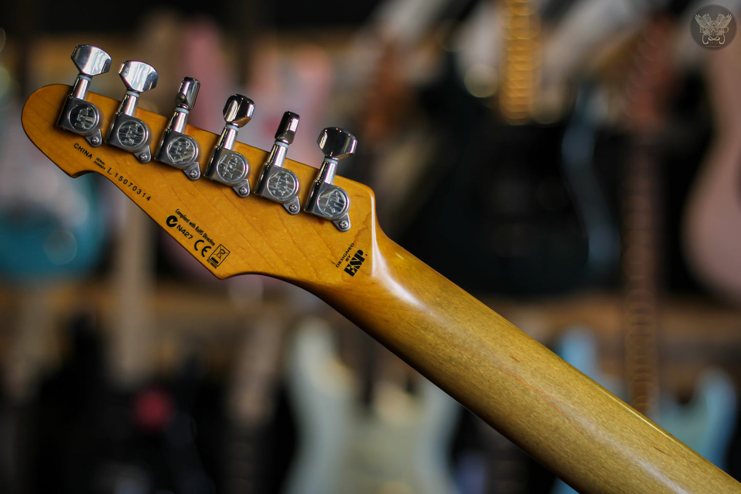 LTD GL-256 GEORGE LYNCH SIGNATURE GUITAR - DISTRESSED 2-TONE SUNBURST (NOS)