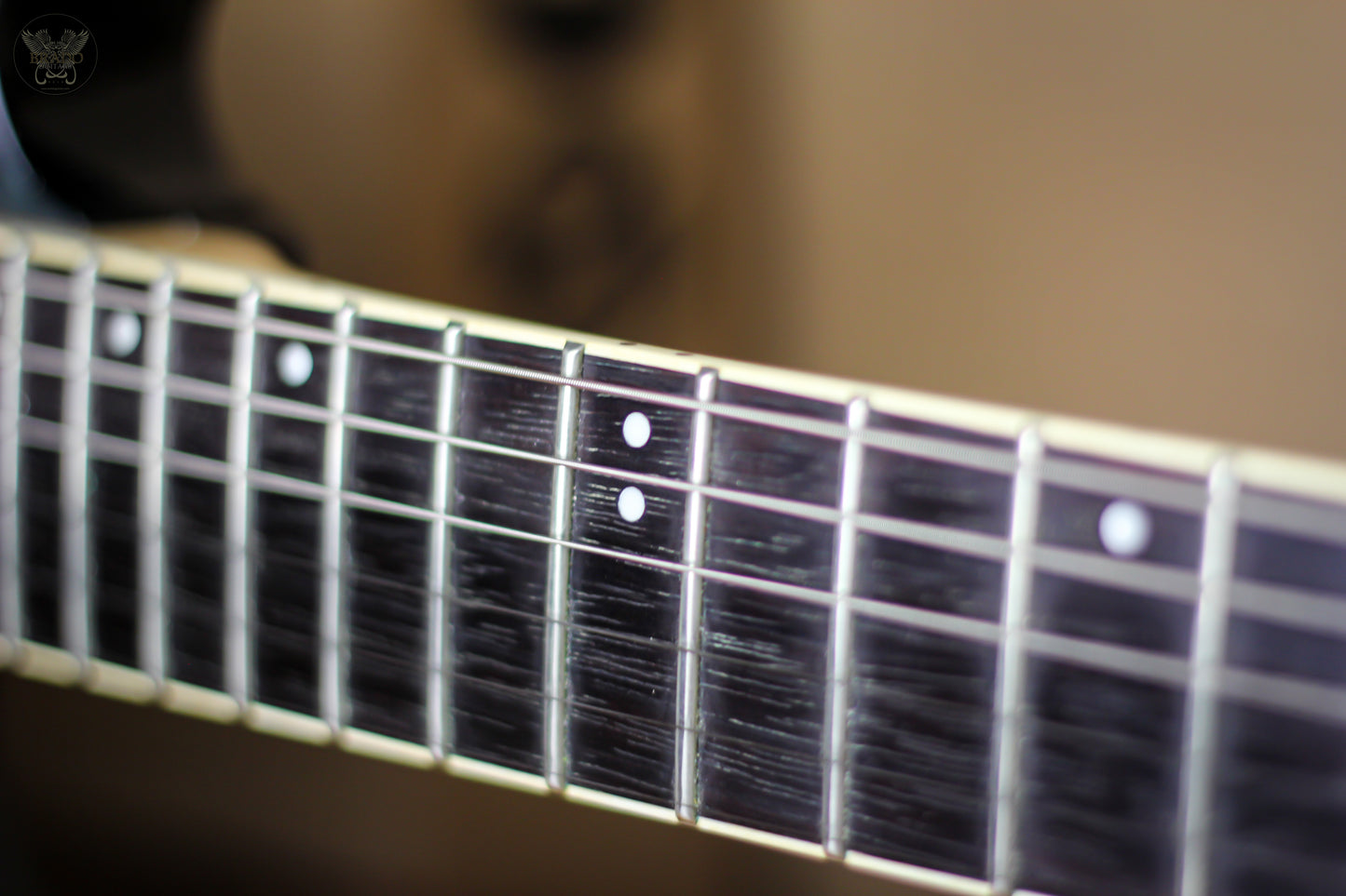 2020 LTD M-200FM SEE THRU BLACK (USED)