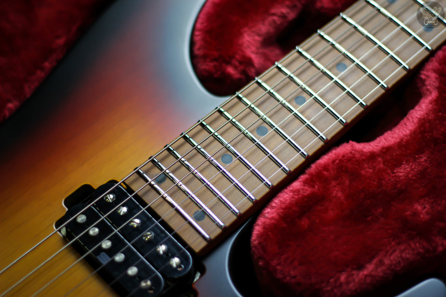 2018 IBANEZ PRESTIGE AZ2402-TFF TRI-FADE BURST FLAT w IBANEZ OHCS MADE IN JAPAN (MINT)