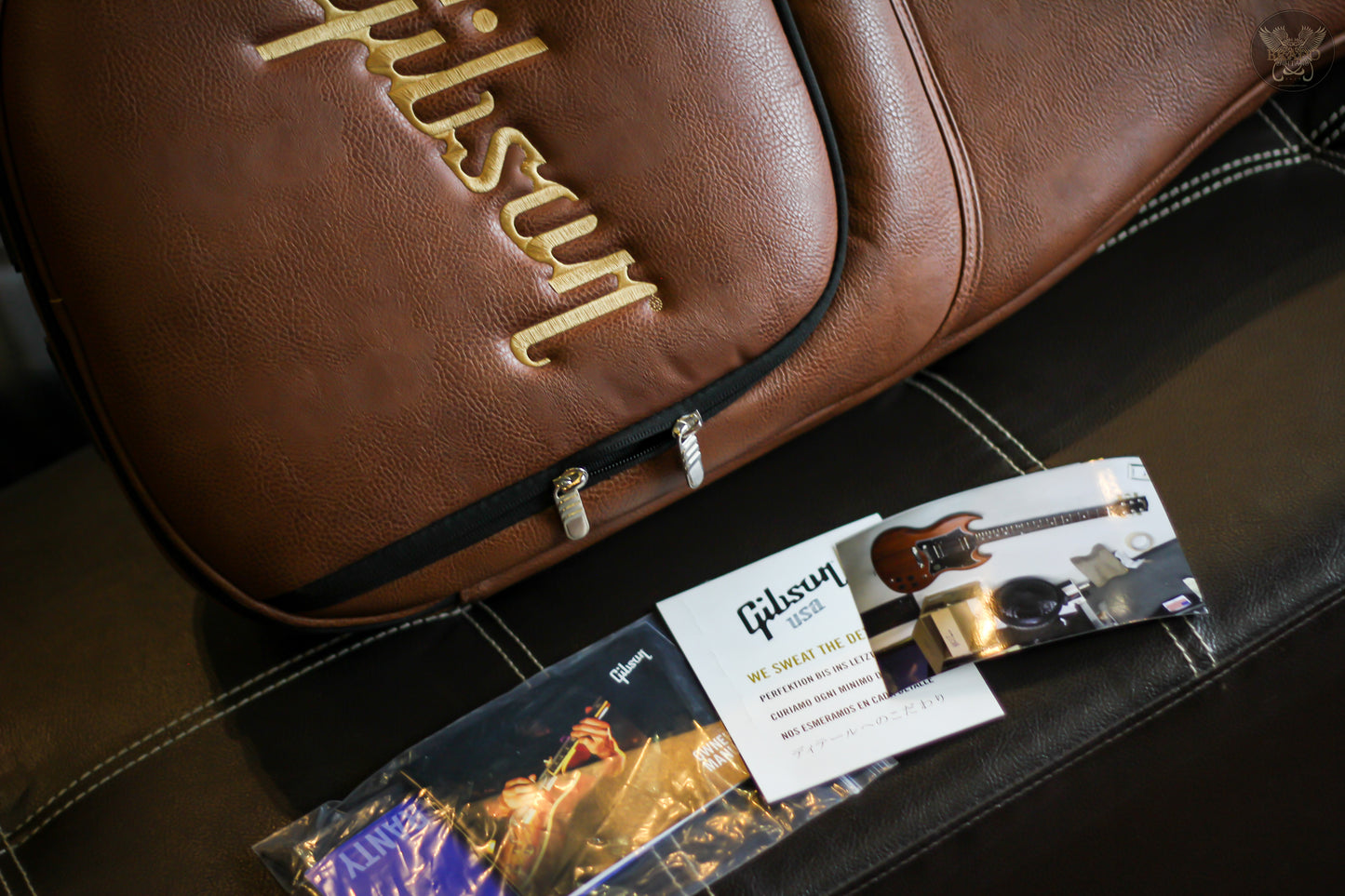 2018 GIBSON SG FADED WORN BOURBON w GIBSON ASSFCASE PREMIUM SOFT CASE MADE IN USA (MINT)