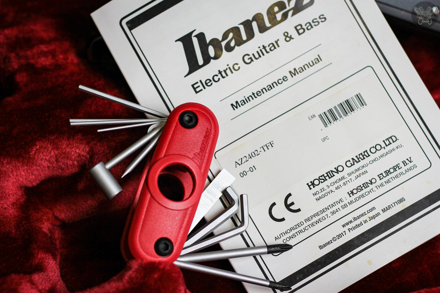 2018 IBANEZ PRESTIGE AZ2402-TFF TRI-FADE BURST FLAT w IBANEZ OHCS MADE IN JAPAN (MINT)