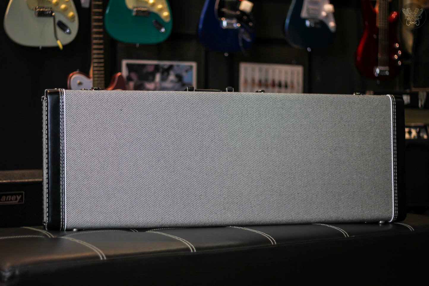 2020 FENDER ARTIST JIM ROOT STRATOCASTER SIGNATURE GUITAR FLAT BLACK w FENDER G&G BLACK TWEED HARDCASE MADE IN USA (MINT)