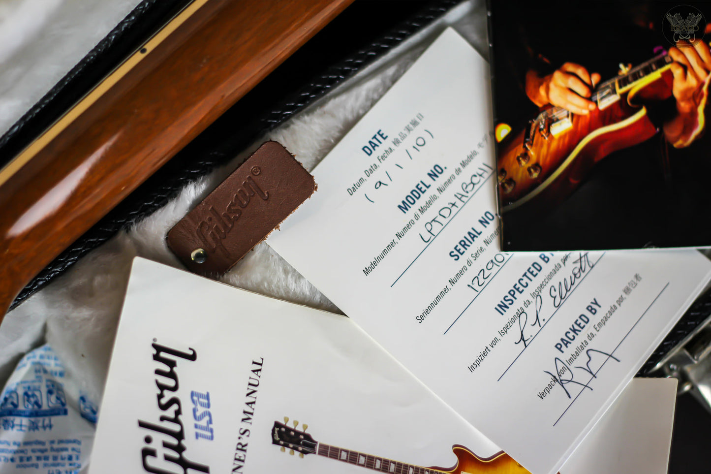 GIBSON 2010 LES PAUL TRADITIONAL PLUS HONEY BURST w GIBSON OHSC MADE IN USA (MINT)