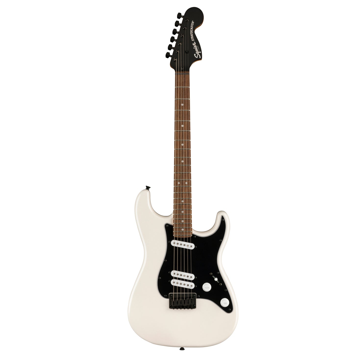 Squier Contemporary Stratocaster Special Hardtail Electric Guitar, Laurel FB, Pearl White