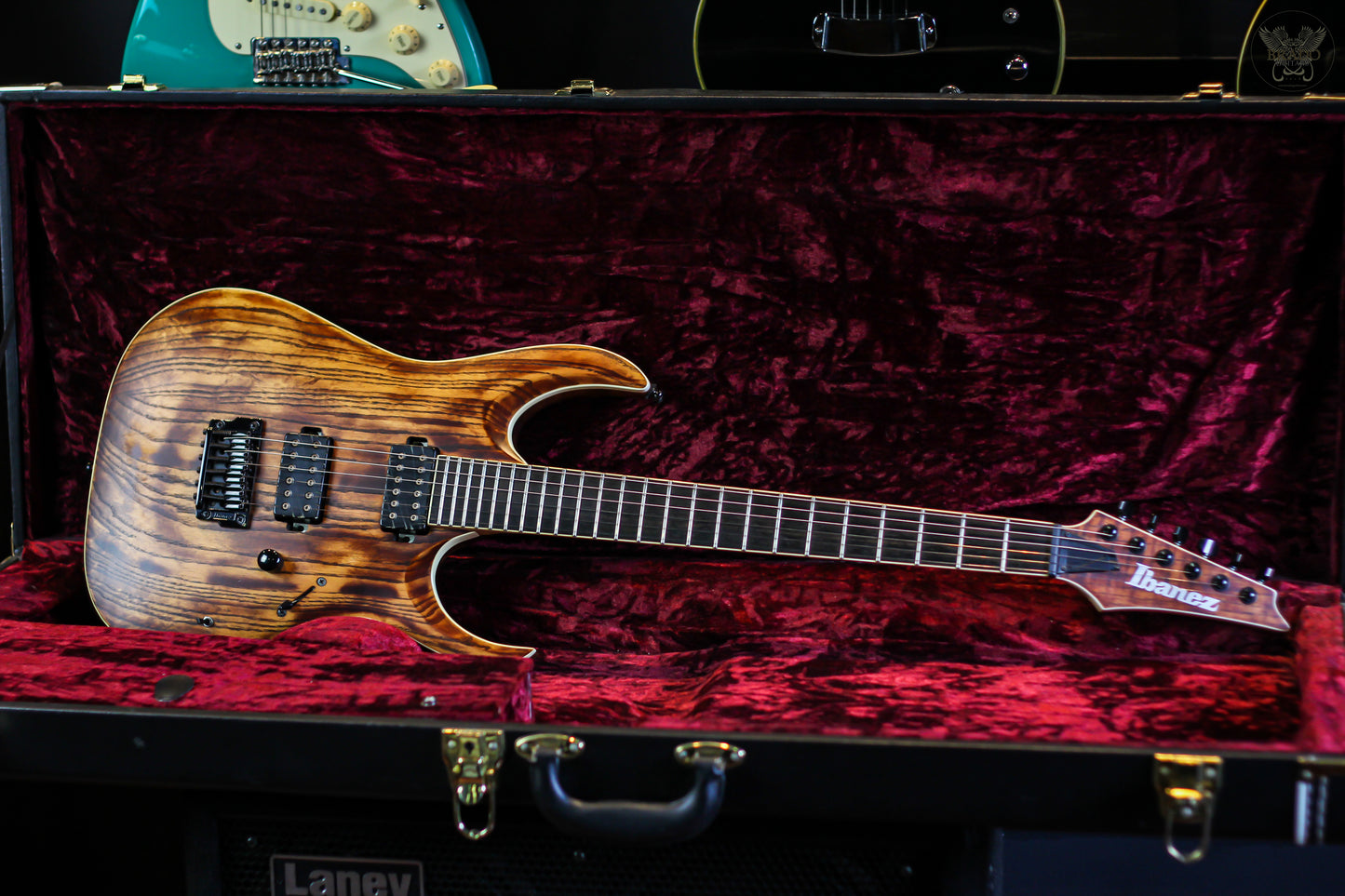 2017 IBANEZ RGAIX6U-ABS IRON LABEL ANTIQUE BROWN STAINED (USED)