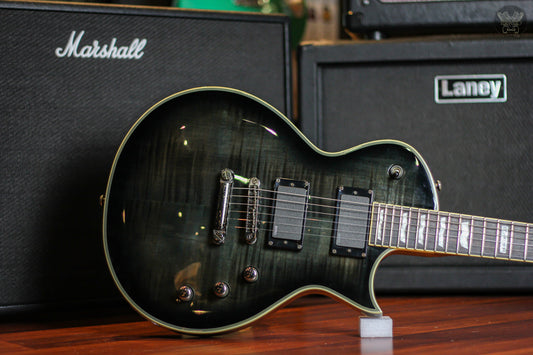 LTD EC-401FM SEE THRU BLACK MADE IN KOREA (USED)