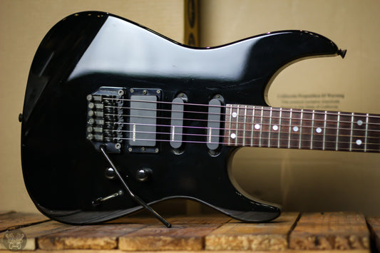 *RARE* 1987-89 FERNANDES STJ-48 LIMITED EDITION LAWSUIT HEADSTOCK MADE IN JAPAN (USED)