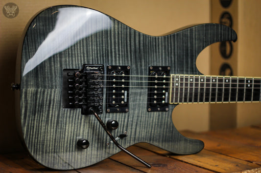 2020 LTD M-200FM SEE THRU BLACK (USED)