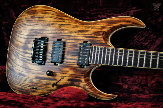 2017 IBANEZ RGAIX6U-ABS IRON LABEL ANTIQUE BROWN STAINED (USED)