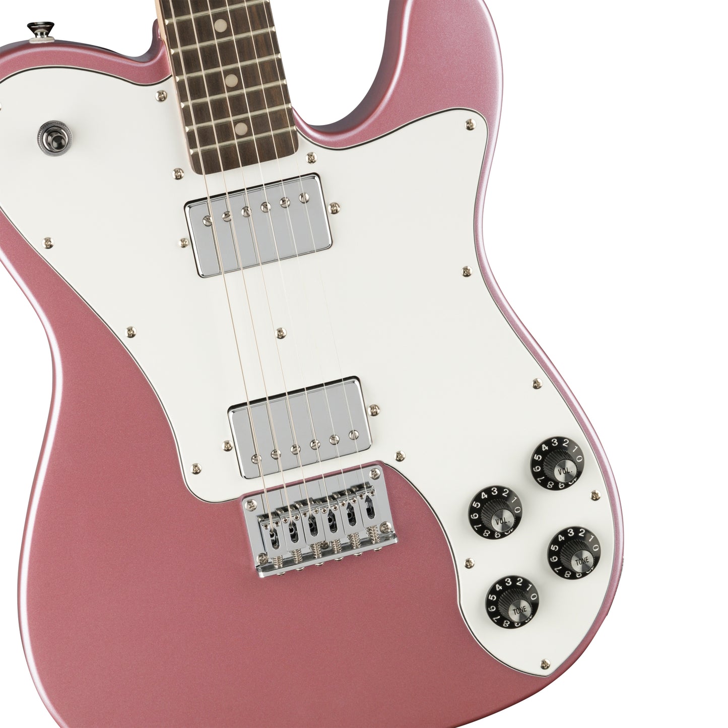 Squier Affinity Series Telecaster Deluxe Electric Guitar, Laurel FB, Burgundy Mist