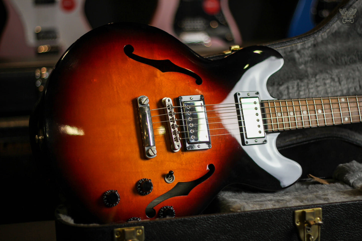 2016 GIBSON MEMPHIS ES-339 STUDIO GINGER BURST MADE IN USA w GIBSON OHSC (USED)