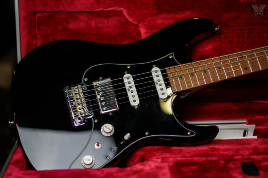 2021 IBANEZ PRESTIGE AZ2204B BLACK w OHCS MADE IN JAPAN (MINT)