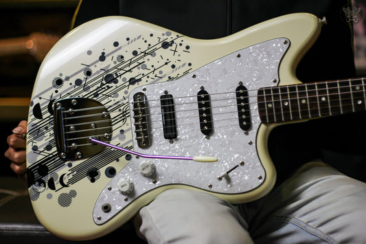 SQUIER SCANDAL MAMI JAZZMASTER SIGNATURE GUITAR (USED)