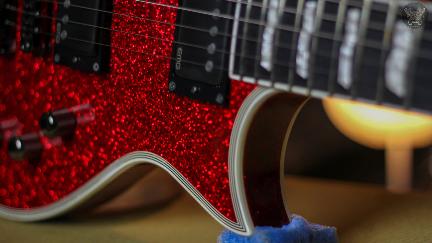 2019 ESP E-II ECLIPSE DB RED SPARKLE MADE IN JAPAN (MINT)
