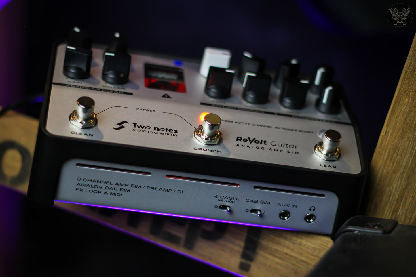 TWO NOTES REVOLT GUITAR ANALOG AMP SIM/GUITAR PREAMP (SHOWROOM UNIT-NEW)