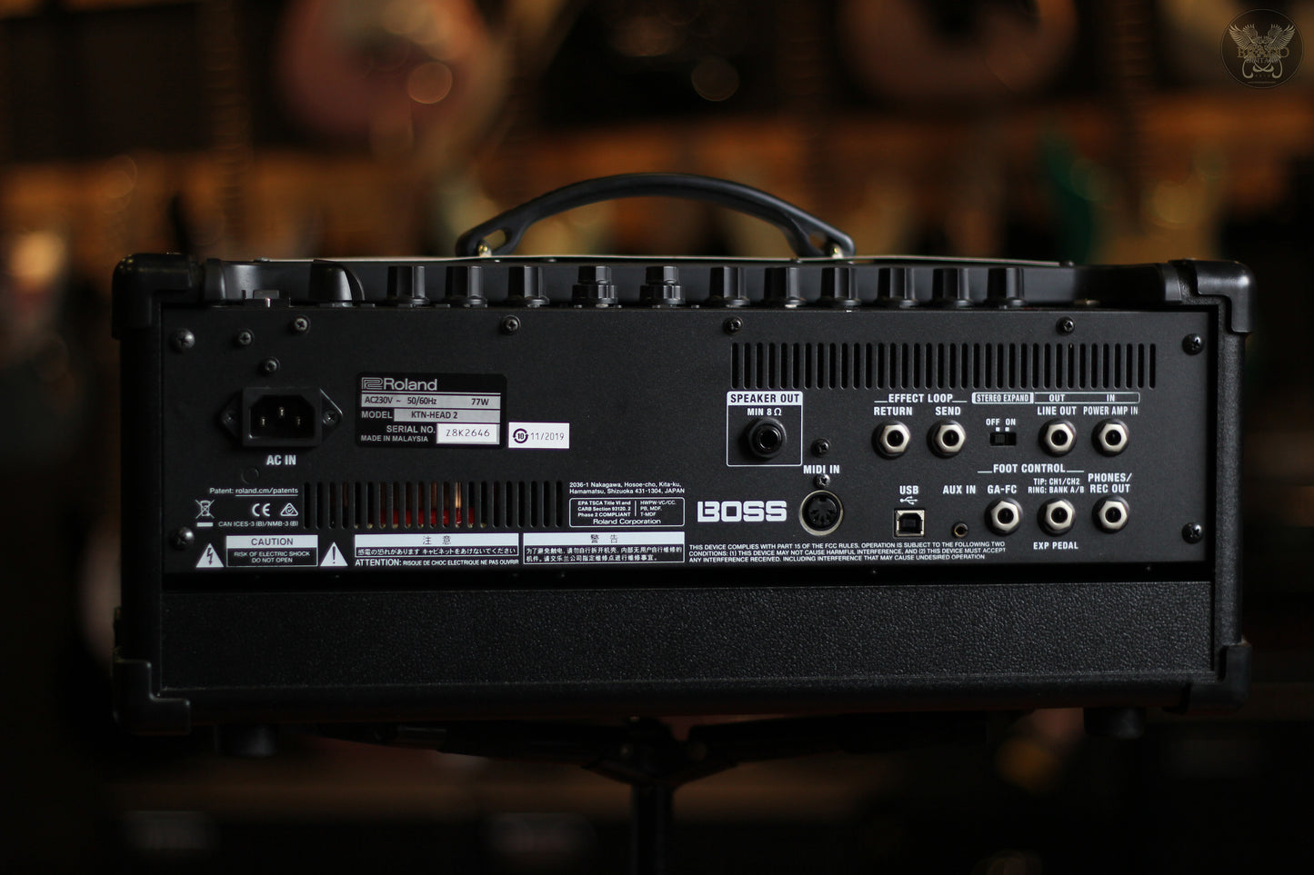 BOSS KATANA-HEAD MKII 100 WATT GUITAR AMP HEAD (SHOWROOM UNIT-NEW)