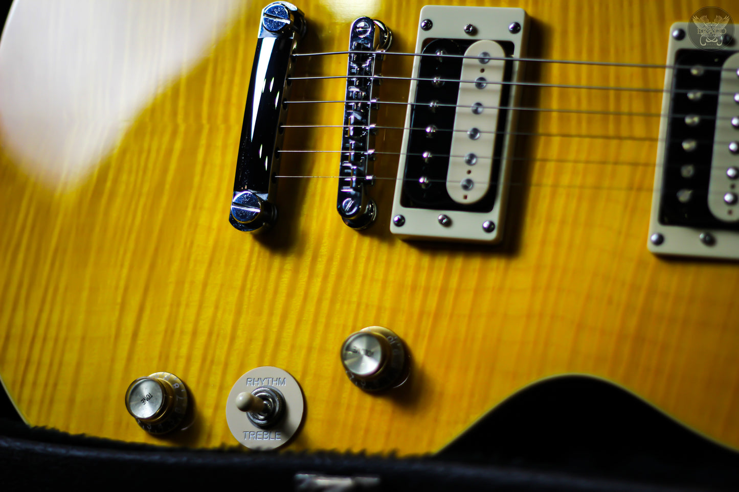 EPIPHONE SLASH AFD LES PAUL SPECIAL-II APPETITE AMBER w EPIPHONE HARDCASE (MINT)